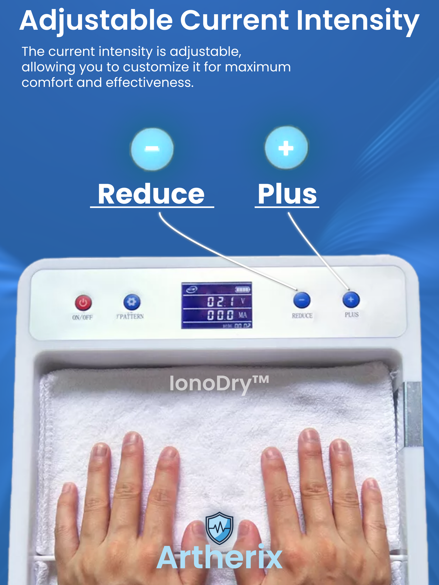 IonoDry™ Iontophoresis Machine | Sweat Control for Hands & Feet